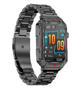 2024 nuevos dispositivos portátiles de seguimiento deportivo DW19 reloj inteligente pantalla táctil completa reloj inteligente deportivo banda BT llamada Monitor de ritmo cardíaco - Product Image 4