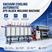 Machine de moulage sous vide automatique professionnelle et précise pour panneaux EPS, panneaux d'isolation pour bâtiments en mousse EPS, haute densité, CE