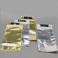 Housse de protection pour téléphone portable, emballage de détail pour Smartphone, emballage numérique, en plastique à fermeture éclair, paquets en Poly