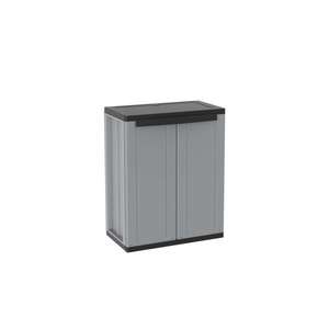 TERRY - 1002821 Gabinete exterior de 2 puertas 68x37,5x85 - 1 estante interior ajustable-ARMARIOS EAN 8005646028212 - Product Image 1