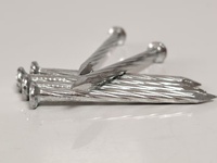 Clous à béton en acier revêtus de zinc 45 # Boîte de 1 kg