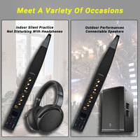 Aerophone Electronic Saxophone Alto Tenor Digital Wind Instrument Flute Clarinet Multifunctional Electric Woodwind Instruments