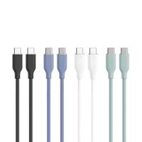 Cable de Datos Blindado Tipo-C 5A 10G 100W de Alta Calidad OEM/ODM, Carga Súper Rápida, Revestimiento de PVC Niquelado, CE, ROHS, FCC, para Computadora