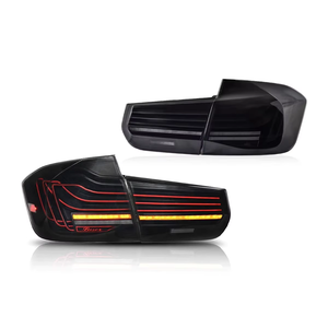 Nuevo diseño LED RGB DRL estilo luz trasera para <span class=keywords><strong>BMW</strong></span> 3 F30 F35 318 320 328 M3 BMW3 2013-2018 lente roja Color 12V CSL lámparas traseras - Product Image 2