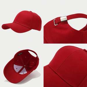 Nouvelle Casquette de Baseball en Coton Structurée et Doublée, Modèle 2025, Couleurs Unies, Logo Personnalisable, pour Hommes et Femmes, Tendance - Product Image 2