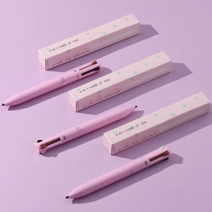 OEM Marque privée Multifonctionnel 4-en-1 Vegan Blush Crayon à sourcils Eyeliner Crayon à lèvres Surligneur 4 en un Maquillage Stylo de beauté - Product Image 2
