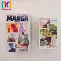 Cartes de tarot et d'oracle personnalisées par le fabricant, boîte imprimée offset de qualité supérieure avec design holographique doré et bords dorés