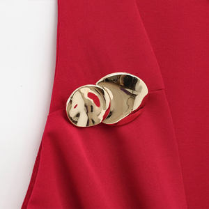 SHENZHU femmes 2025 nouvelle mode or incrustation débardeurs Vintage sans manches femme Camis Chic hauts - Product Image 5