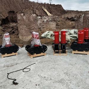 Disjoncteur hydraulique de haute qualité de pile de tête de pile ronde de machines de DINGLI installé sur l'excavatrice - Product Image 5