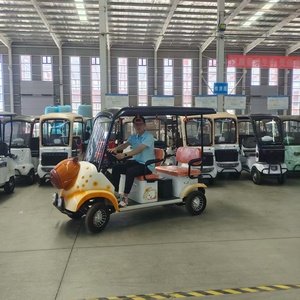 Dedicated Four-Wheel Electronic Scooter Bus Customizable Cartoon Style Sightseeing Bus YS-160 Electronic Scooter Bus Sightseeing - Product Image 2