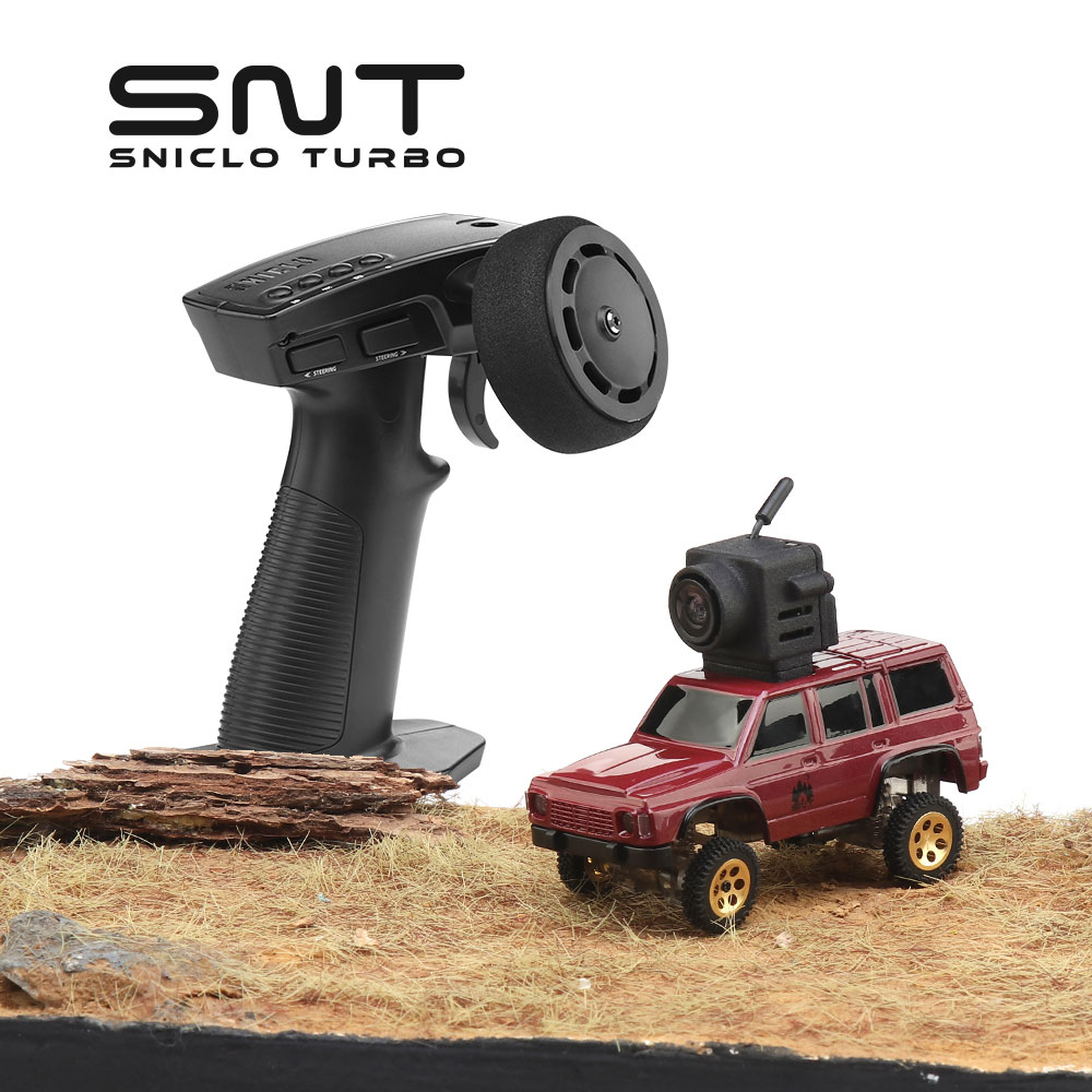 SNICLO SNT Y60 4x4 FPV ラジコン RC SNT Y60 3005 1:64 Micro FPV Car with Goggles, 4WD RC Drift & Climb