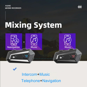 Lưới Thông Minh Mạng 32-person <span class=keywords><strong>intercom</strong></span> xe máy Mũ bảo hiểm Tai nghe bluetooth multi-người - Product Image 5