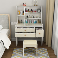 Table de maquillage nordique pour chambre à coucher, petite, simple, tendance, moderne et minimaliste
