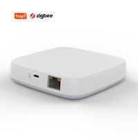 Tuya – Hub de passerelle filaire intelligent Zigbee, Wifi, pont pour maison intelligente, télécommande sans fil, commande vocale, fonctionne avec Alexa Google Home Android