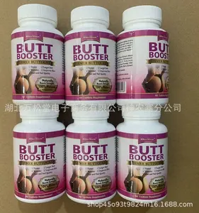 Ramuan Natural MINT hip butt tablet kecantikan tubuh pil payudara hip tablet wanita dan memberikan makanan pil MACA butt booster