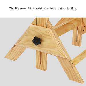 Tavolo da <span class=keywords><strong>Disegno</strong></span> Regolabile in Legno di <span class=keywords><strong>Faggio</strong></span>/Pino con Piano Inclinabile per Pittura, Schizzi e Lavori di Design - Product Image 4