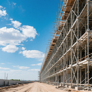 Andamio Plegable Mini de Aluminio Moderno de 4 pies, Acabado con Recubrimiento en Polvo, Marca Naiads, Tubo de 32 mm, Alta Resistencia, Garantía de 3 Años - Product Image 1