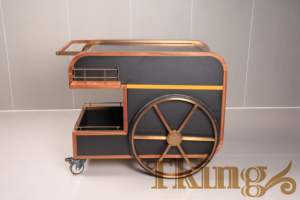 Wijn Food <span class=keywords><strong>Trolley</strong></span> Kar Rose Goud Luxe Zwart Modern Hotel Meubelen Keuken Kar Andere Eetkamer Meubels <span class=keywords><strong>Trolley</strong></span> - Product Image 6