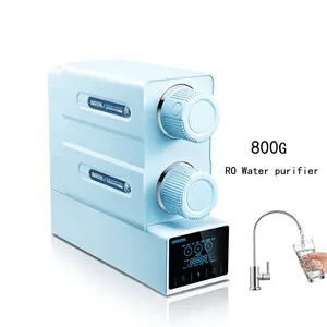 أفضل جهاز تنقية المياه إن ميريتا جهاز تنقية المياه منزلي ذكي 800G Ro بفلاتر بنظام من 4 مراحل