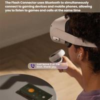 Audífonos para Juegos Anker Soundcore VR P10 - Baja Latencia, Marca Oficial Meta, Conexión Dual, Inalámbricos de 2.4GHz, Incluye Dongle USB-C