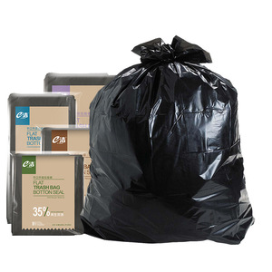 E-Clean Extra Large Thickened Black Flat-mouth Garbage Bags Xl Eco-friendly Plastic Bag Custom Made - Product Image 2