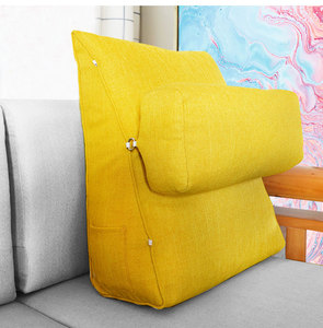 New Fashion Sofa <strong>Back</strong> <strong>Rest</strong> <strong>for</strong> <strong>Bed</strong> Pillow Support Wedge Triangle Cushion Modern Custom Logo Accepted Custom Size All-season - Product Image 6