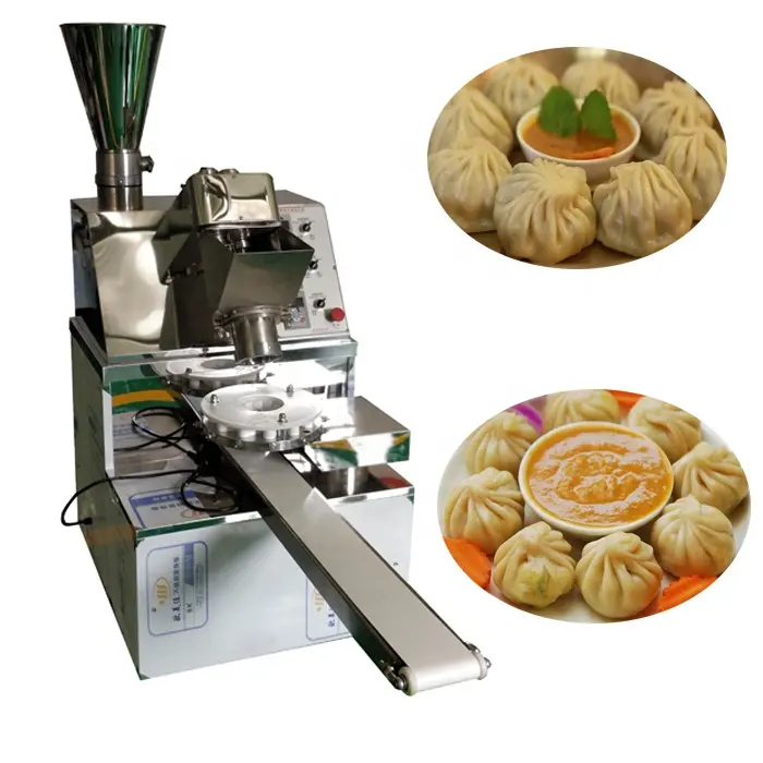 110v 220v 자동 수프 만두 모모 만드는 기계 찐 만두 기계 딤섬 Xiaolongbao Baozi Bao 충전 기계