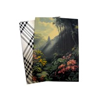 Cuadernos de Diario Cosidos Ecológicos Personalizados al por Mayor de Fábrica, 50 Hojas de Papel para Escritura Diaria, Personalizados