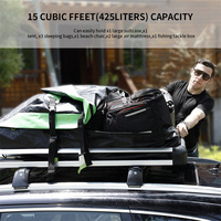 Sac de transport de grande capacité, de 10 à 15 pieds cubes, de haute qualité, étanche, pliable, pour voiture