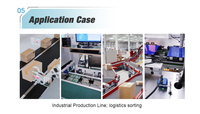 Escáner de código de barras lineal industrial SCANSMART con interfaz de bus serie universal, compatible con lectura iOS