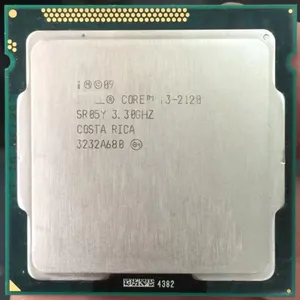Procesador de cpu core i3 i3-2120 i3-2100, 3,3 GHZ, LGA 1155, para intel cpu, bandeja de embalaje