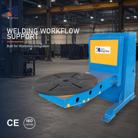 Positionneur de soudage de type L à 2 axes, poste de travail robotisé, table rotative inclinable pour châssis lourds, joints de tuyaux et applications industrielles