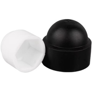 Vente en gros de capuchons de protection hexagonaux antirouille M6 en plastique pour écrous - Product Image 6