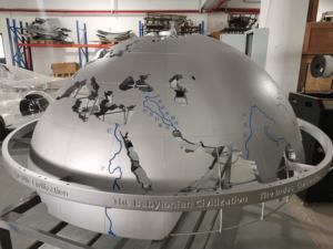 Accesorios de exhibición hechos en China, accesorios educativos de <span class=keywords><strong>globo</strong></span> de Metal grande - Product Image 5