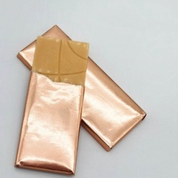 Feuilles de papier d'aluminium argenté or rose Dubaï pour emballages de chocolat, feuilles de papier d'aluminium blanc pour emballages alimentaires, emballage de boules de sésame