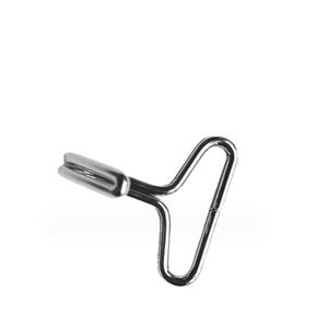 Móc treo bằng thép không gỉ mạ niken 25mm & 30mm móc đôi dây J cho Bọc Ghế Xe Hơi - Product Image 2