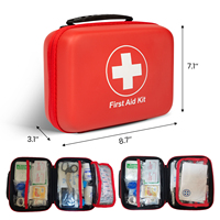 Trousse de premiers soins personnalisée à succès, fournitures médicales portables, étanches, de survie, d'urgence, pour enfants, école, famille, maison