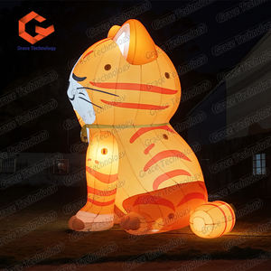 Globos Inflables con Luces LED, Modelos de Animales, Gato Inflable Personalizado, Globo de Gato <span class=keywords><strong>para</strong></span> Decoraciones de Festivales - Product Image 5