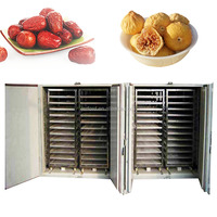 Multifunctionele industriële 304 roestvrijstalen dienbladdroger fruitdehydrator commercieel gebruik 9KW motor machine te koop