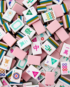 <span class=keywords><strong>Oh</strong></span> My Mahjong – Nouveau jeu de tuiles de Mahjong américain coloré pour 4 joueurs, design portable, usage universel, idéal pour les fêtes et le divertissement en gros - Product Image 1