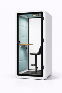 SilentBox Open Office Pod, cabine téléphonique insonorisée mobile, cabine de bureau moderne à vendre - Product Image 4