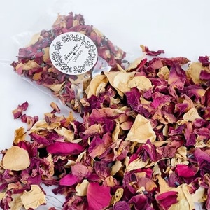 กลีบกุหลาบแห้งธรรมชาติ G203 คุณภาพสูง สำหรับชงชาและผลิตภัณฑ์บำรุงผิว - Product Image 3