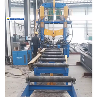 Je chaîne de production de poutre en H soudure automatique d'Assemblée redressant la machine pour la poutre en H