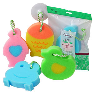 Esponja de ducha exfoliante de baño de masaje corporal de bebé encantador multicolor esponja de cocina de alta calidad - Product Image 4