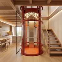 Fabricant d'ascenseurs circulaires en verre pour la maison, proposant des solutions d'ascenseurs personnalisées pour les villas