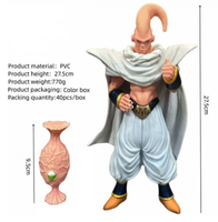 Figurine d'action en PVC de 27,5 cm, nouvelle figurine d'anime Dragon DBZ Majiu Buu, modèle de statue, jouet de collection