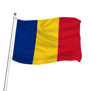 ธงชาด Aozhan <span class=keywords><strong>FLAG</strong></span> ขนาด 3x5 ฟุต ผลิตจากโพลีเอสเตอร์ 100D พร้อมห่วงโลหะสองจุด สีสันสดใส - Product Image 2