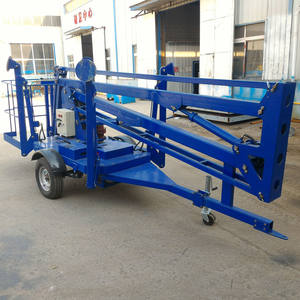 डीजल पावर टेलीस्कोपिक चेरी पिकर हवाई कार्य मंच तौबल पेड़ों के लिए बूस्ट लिफ्ट - Product Image 6