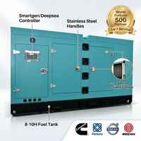 Groupe électrogène diesel silencieux conteneurisé 1000 kVA, 800 kW, ATS 480 V pour centre de données minier