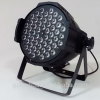 54 pièces RVB 54x3W LED Par Can lumières de scène IP65 lumières de Projection avec effet de scène lumineuse pour DJ Uplights